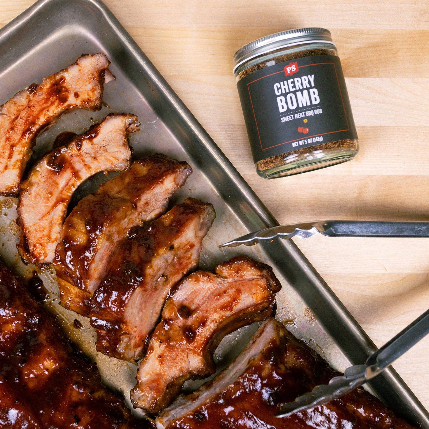Cherry Bomb - Sweet Heat BBQ Rub 5oz