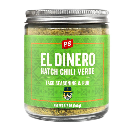El Dinero - Hatch Chili Verde Taco Seasoning & Rub 5.7oz