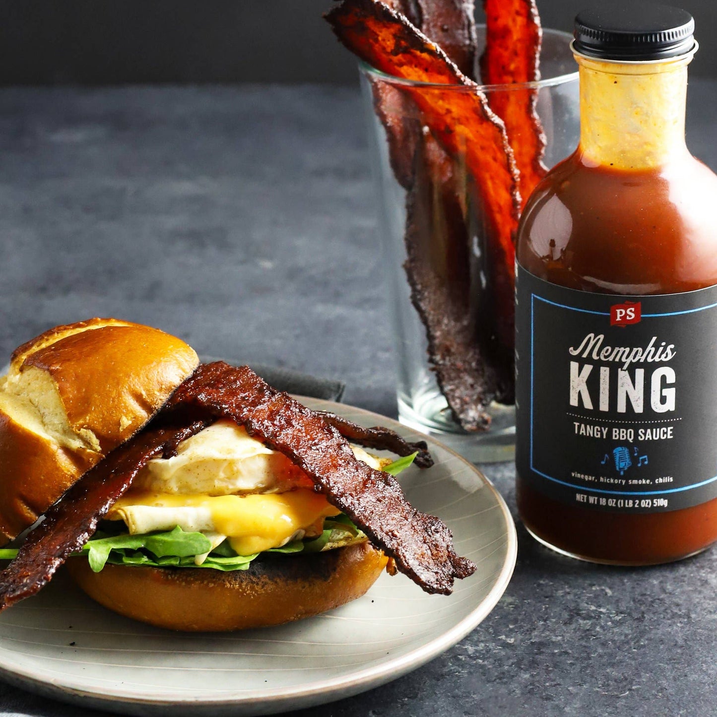 Memphis King - Tangy BBQ Sauce 18.6oz