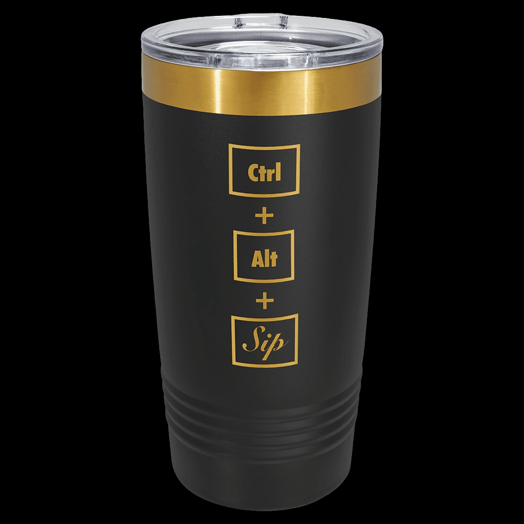Custom Engraved 20oz Ringneck Tumbler, "Polar Camel" Brand