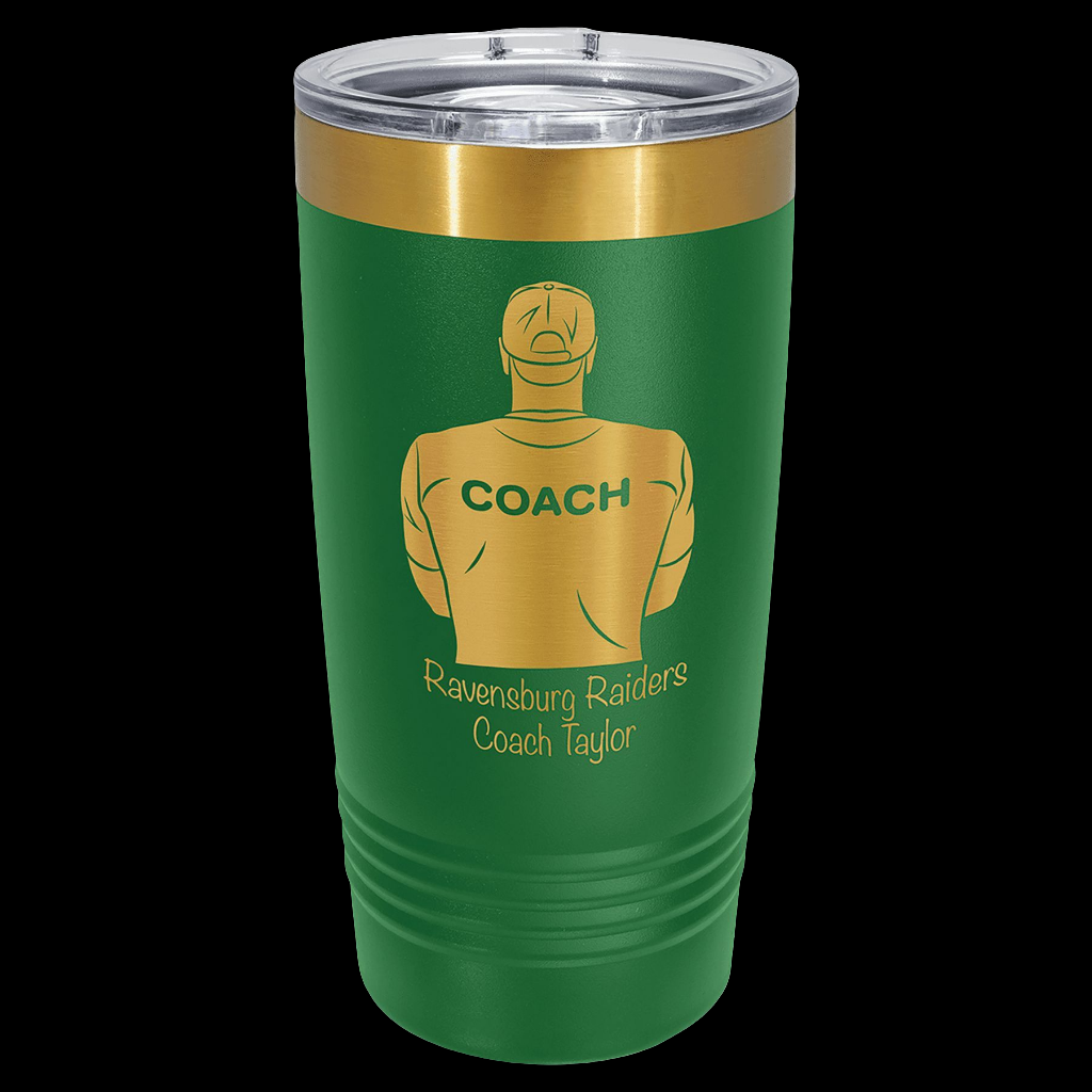 Custom Engraved 20oz Ringneck Tumbler, "Polar Camel" Brand